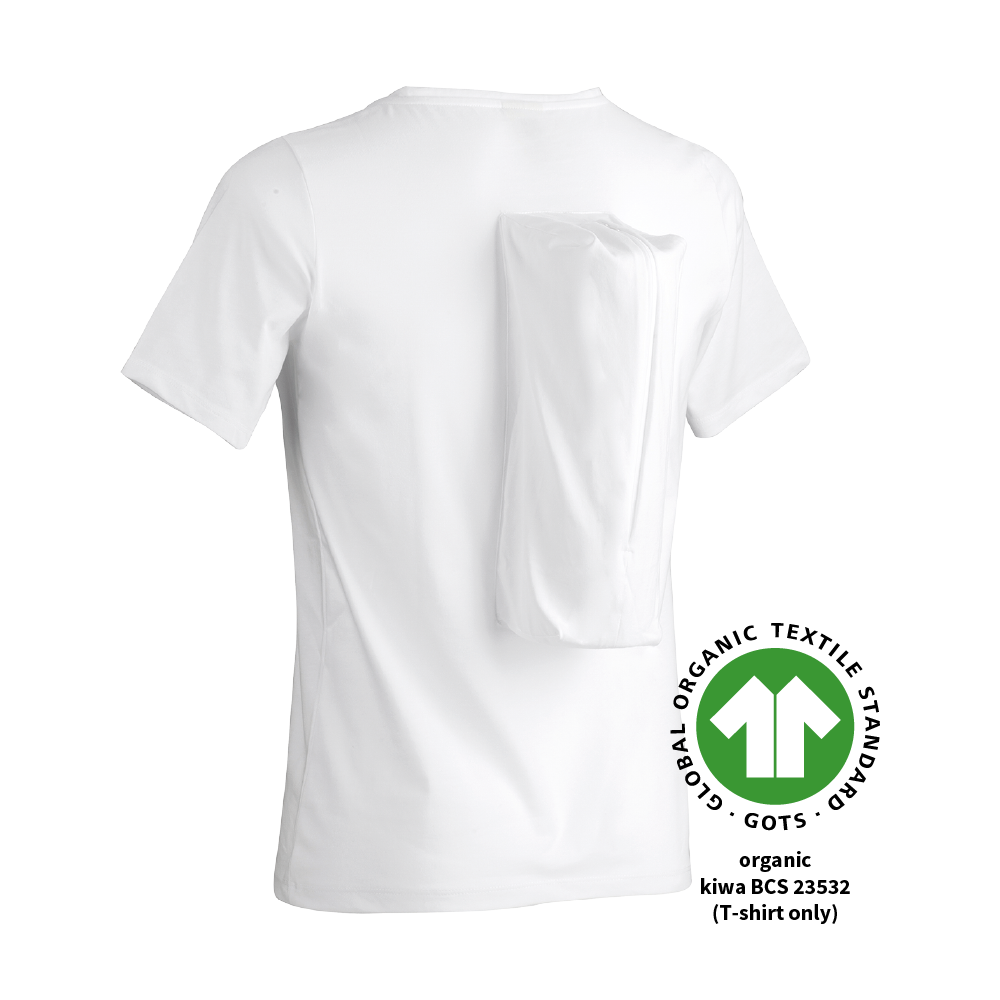 Positional sleep therapy shirt somnipax shirt